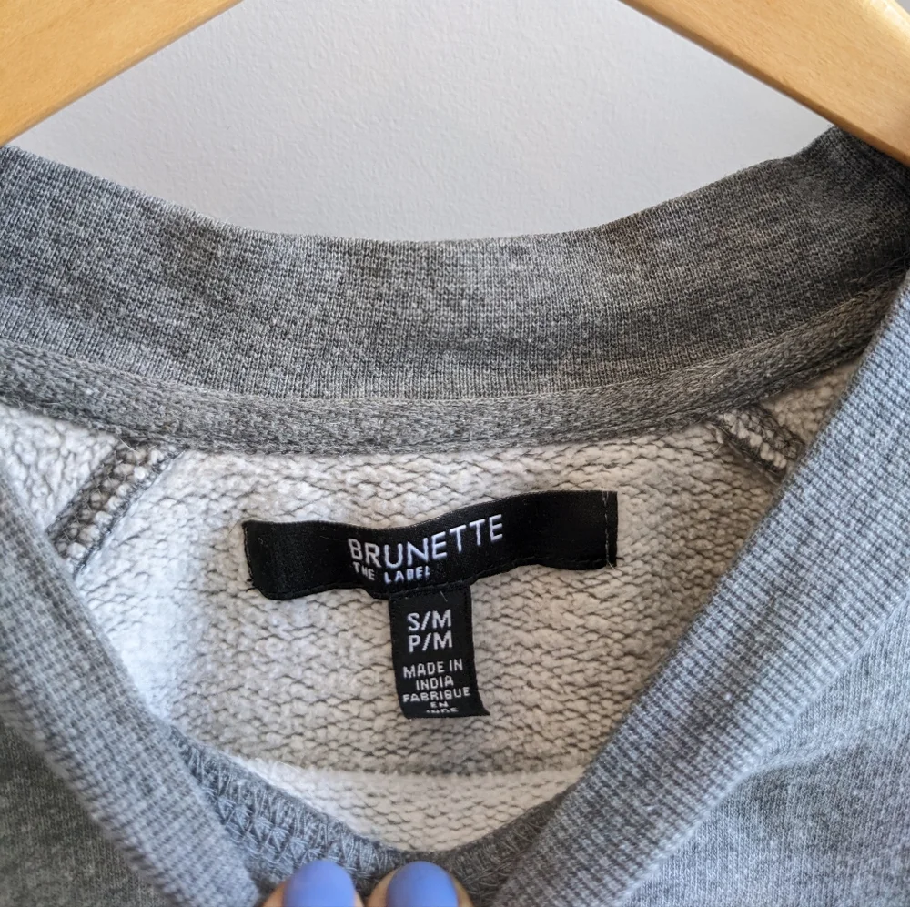 Brunette The Label Blonde Crewneck Sweater - Picture 9 of 10